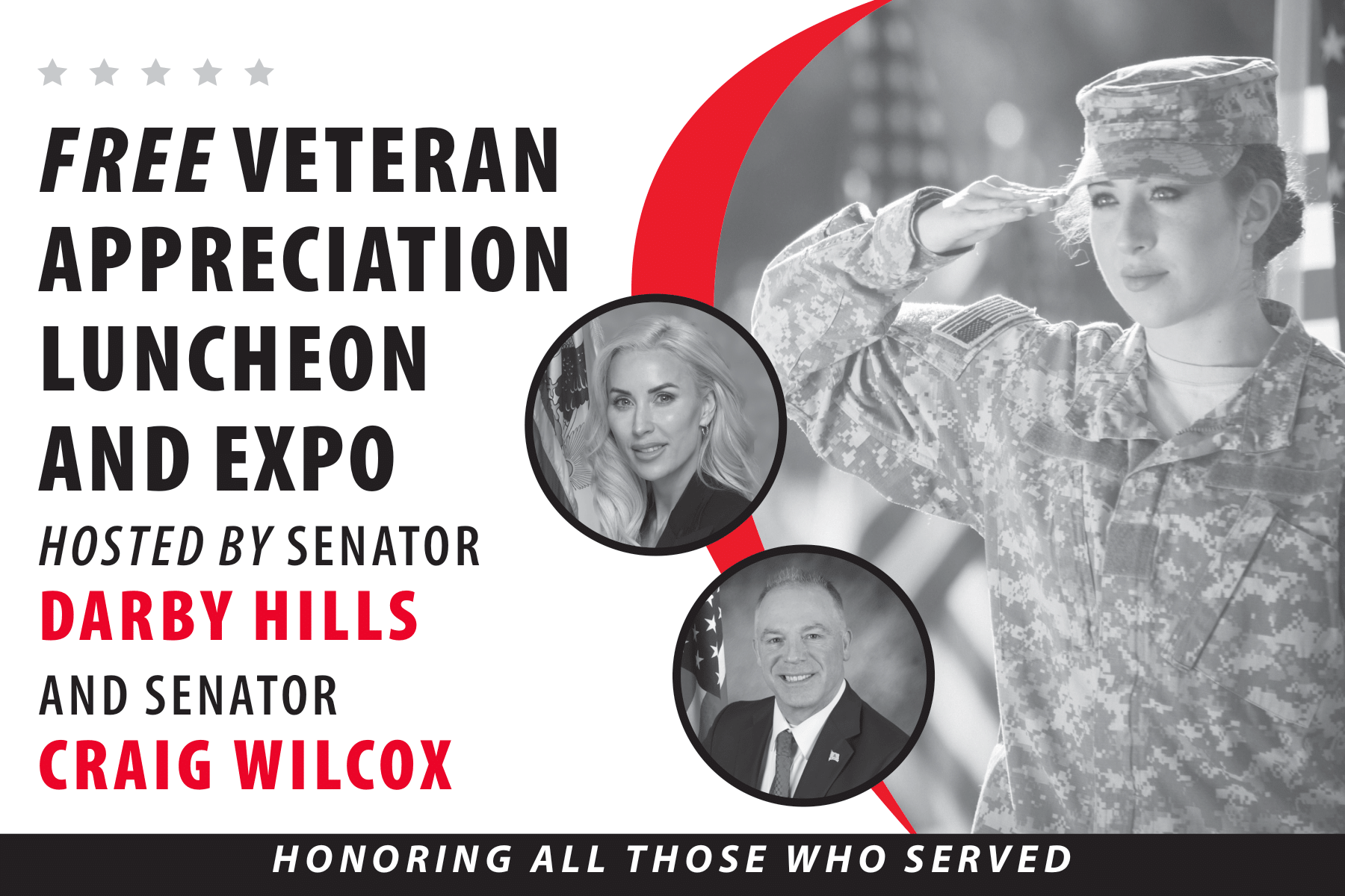 Free Veteran Appreciation Luncheon & Expo