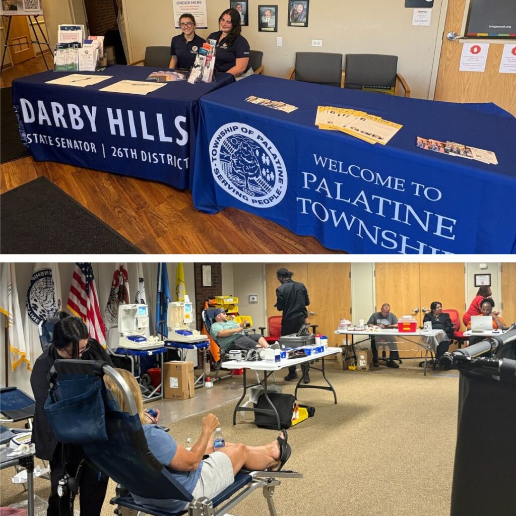 Blood drive in Palatine