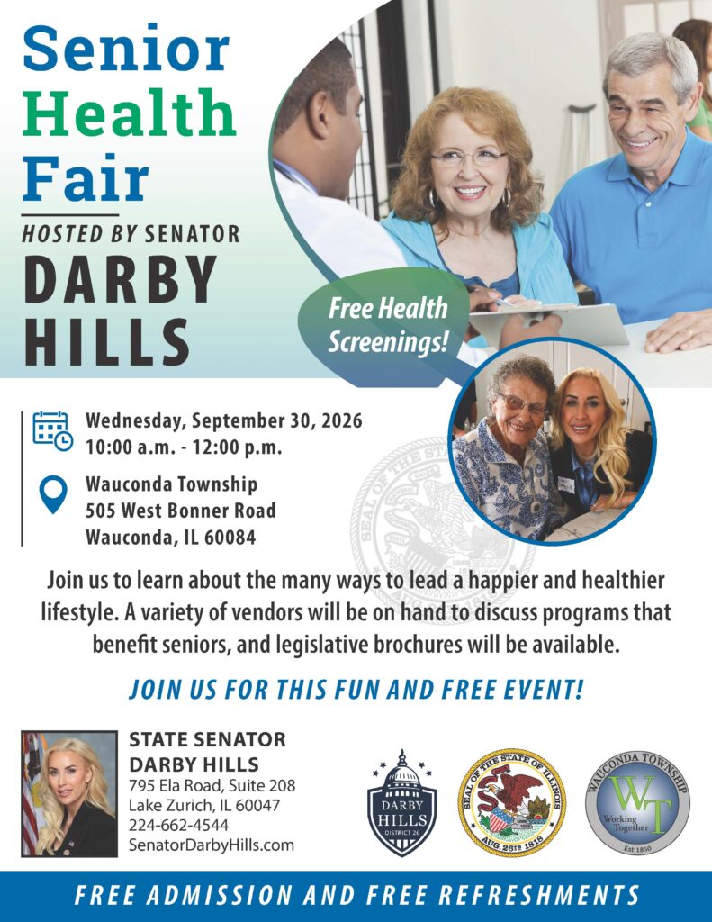 Wauconda Senior Health Fair Flyer