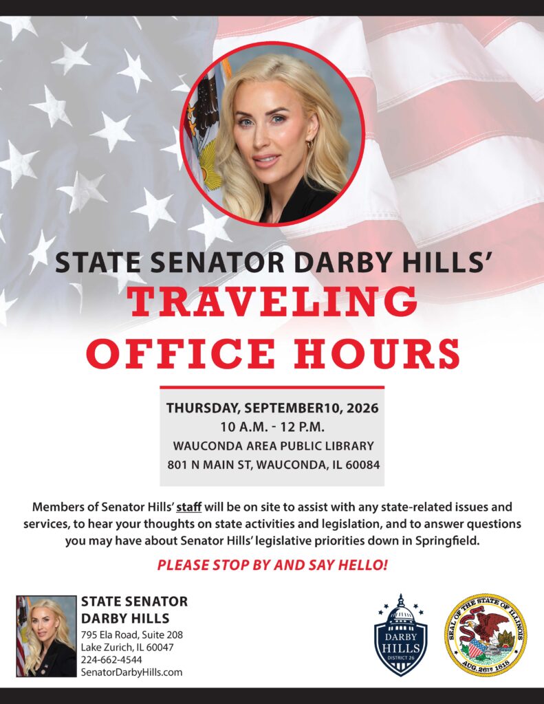 Wauconda Traveling Office Hours Flyer