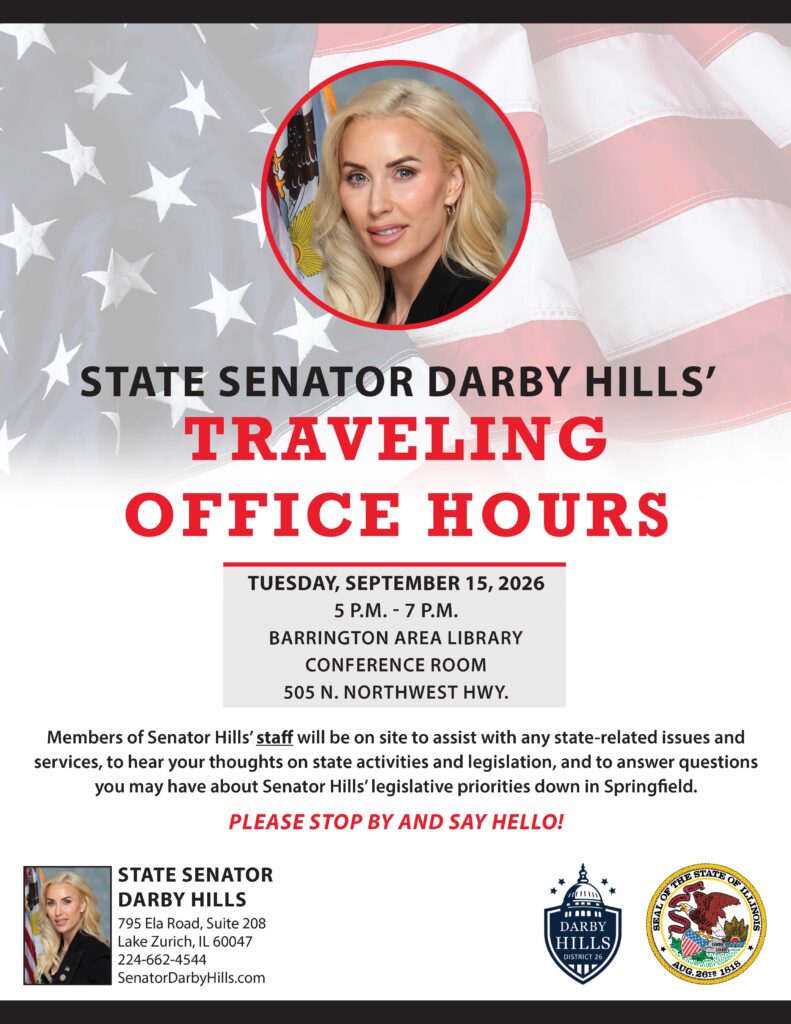Barrington Traveling Office Hours Flyer