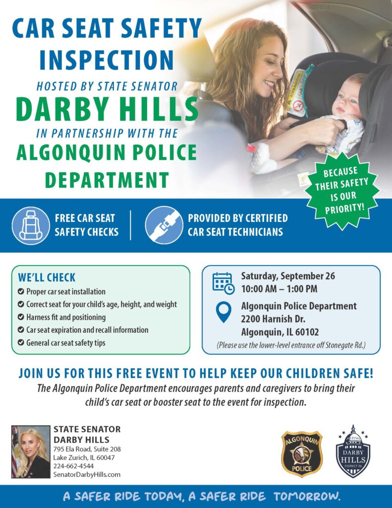 car seat safety flyer