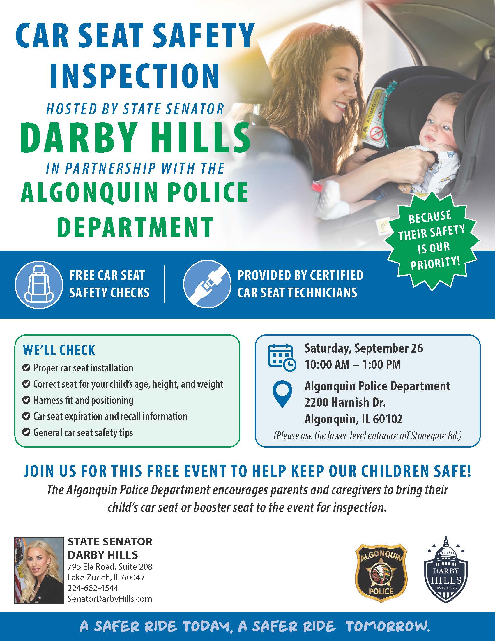 Car Seat Safety Inspection