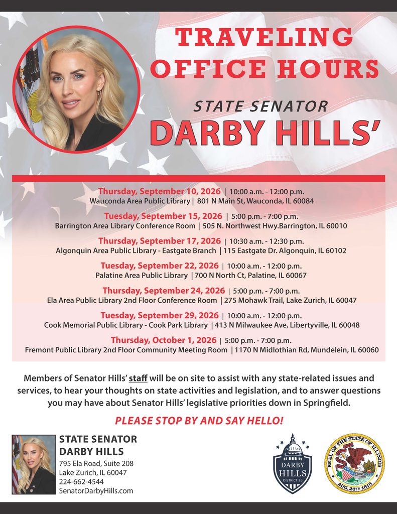 traveling office hours flyer
