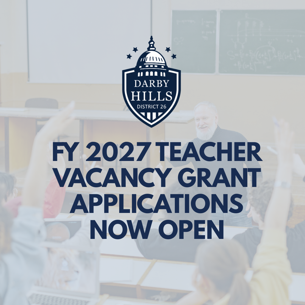 FY 2027 Teacher Vacancy Grant Applications Now Open