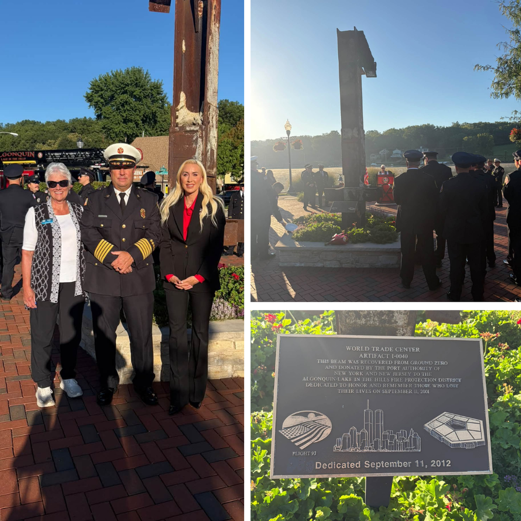 photos from Algonquin 9/11 Remembrance Ceremony