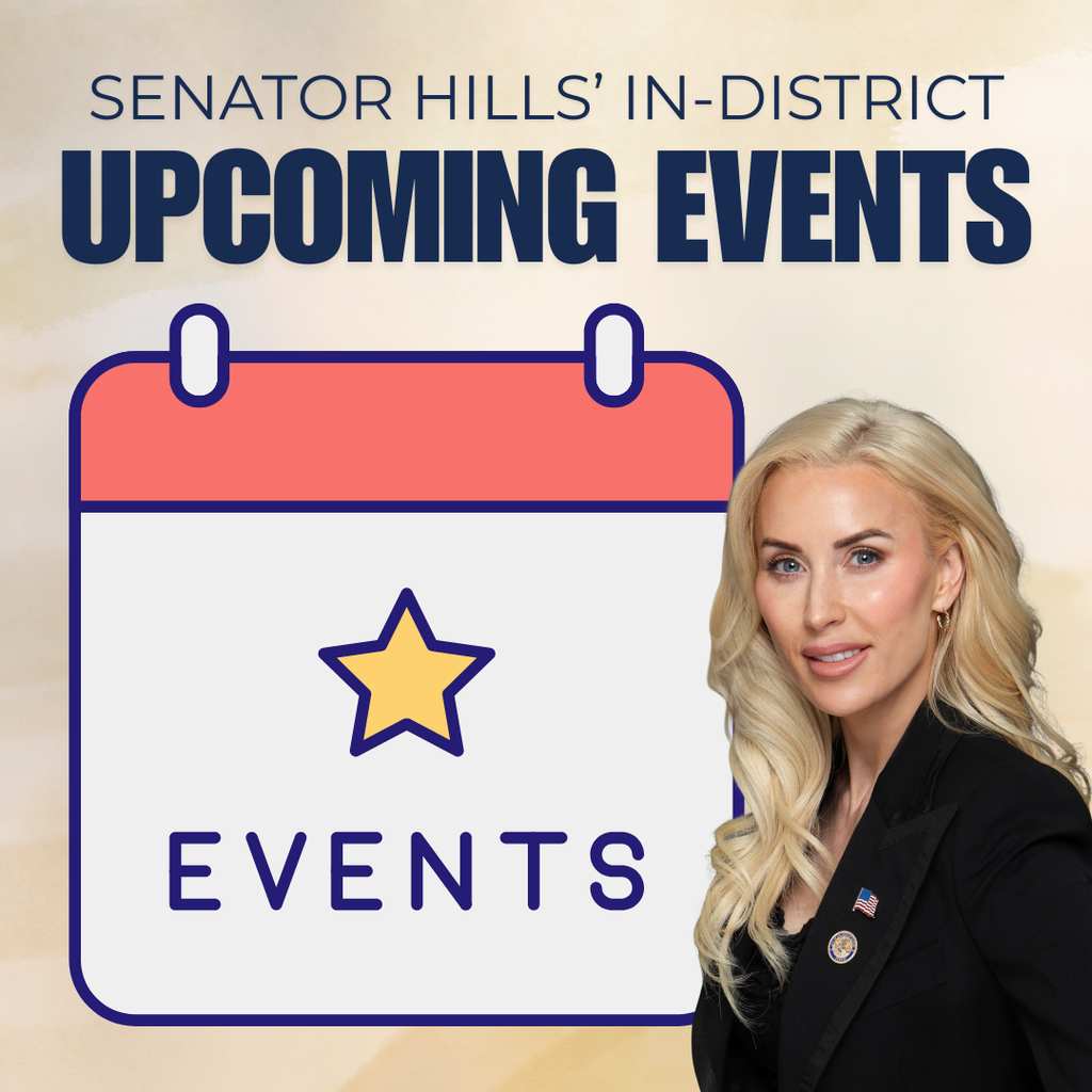 Upcoming events graphic