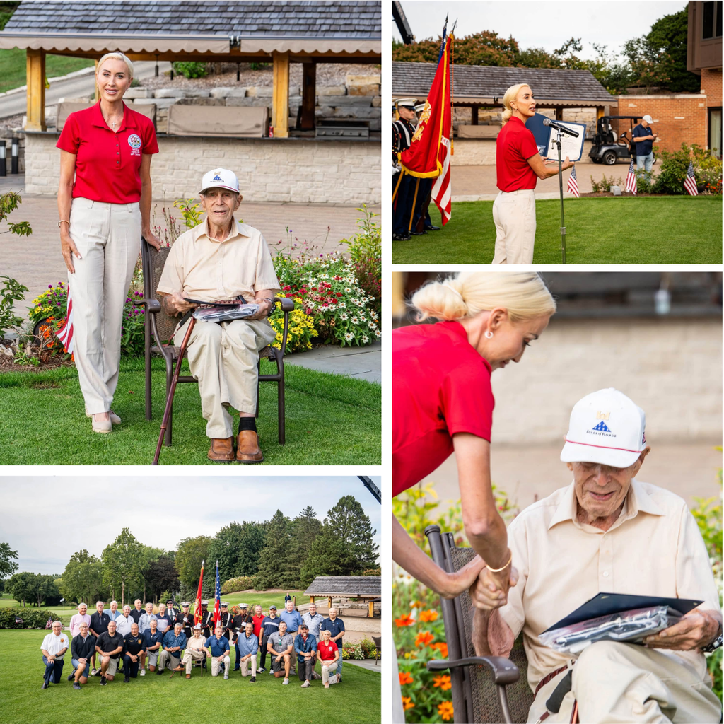 Honoring WWII Veteran Steve Stevenson & Supporting Folds of Honor