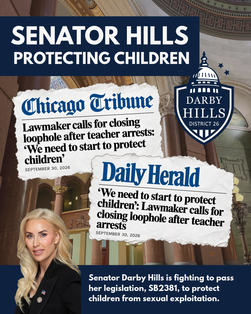 In the News: Lawmaker calls for closing ‘loophole’ after teacher arrests: ‘We need to start to protect children’