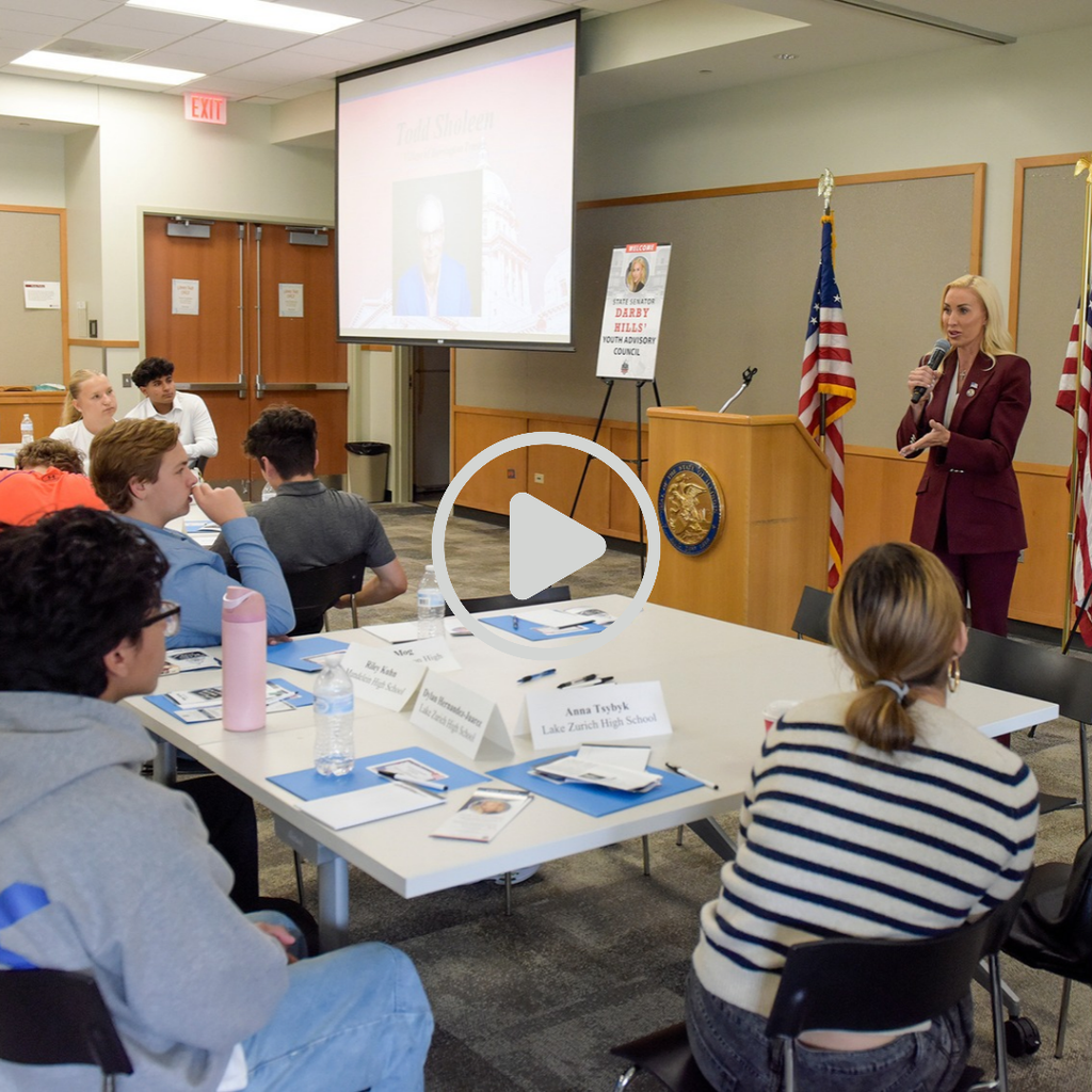 Students Drafted Legislation at my Youth Advisory Council