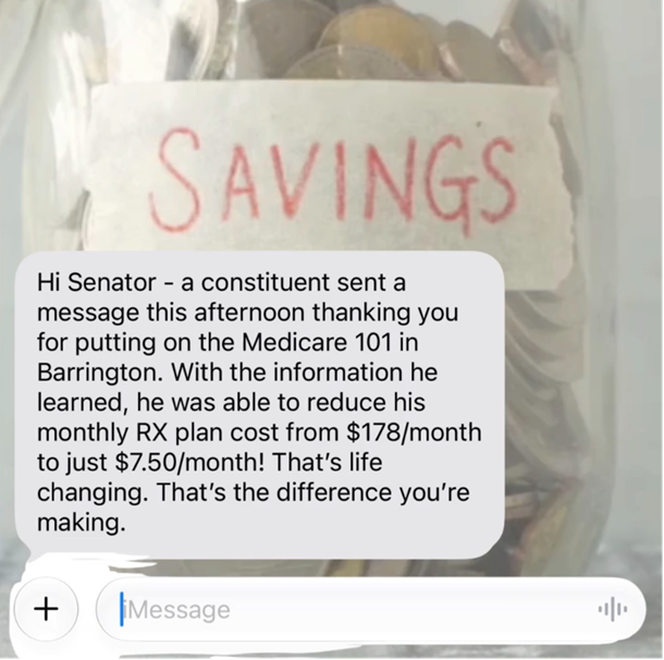 Medicare 101 Seminar Helps Local Resident Save More Than $2,000 Annually